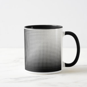 Abstrakte Halftone-Tasse Tasse