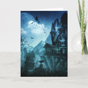 Abstrakte Halloween-Hintergründe Karte