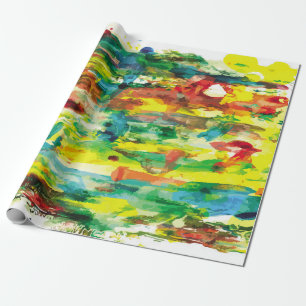 abstrakte Hand zeichne Ölmalerei Zusammensetzung. Geschenkpapier