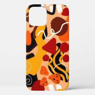 Abstrakte Hand Zeichnend geometrische Formen Pinse Case-Mate iPhone Hülle