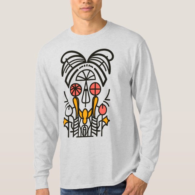 Abstrakte Harmonie: T-Shirt (Vorderseite)