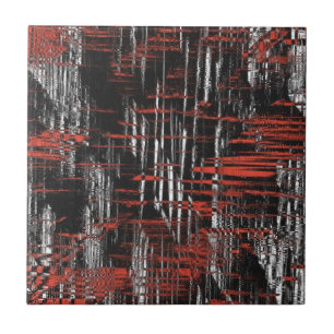 Abstrakte Hashtags Fliese