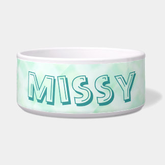 Abstrakte Haustierschüssel Napf