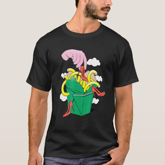 Abstrakte Heels im Kastendesign T-Shirt (Vorderseite)