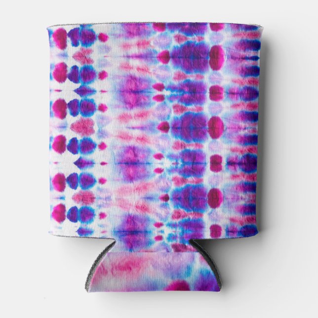 Abstrakte, hellrote Gelbe Kunst Dosenkühler (Vorderseite)