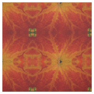 Abstrakte Herbstfotografie aus dem Ahornleaf Stoff