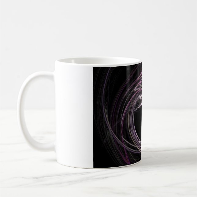 Abstrakte Herz-Tasse Tasse (Links)