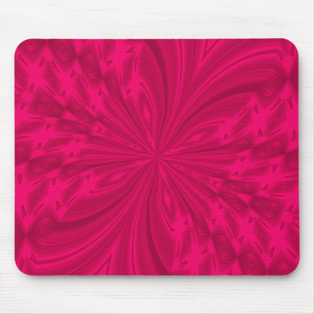 Abstrakte Himbeere Himbeere Pink MOUSEPAD (Vorne)