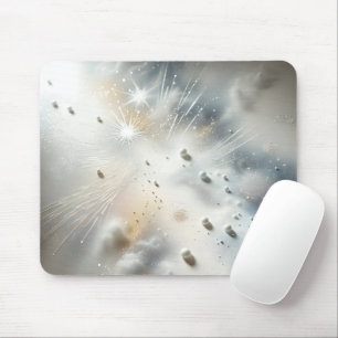 Abstrakte Himmelsexplosion Mousepad