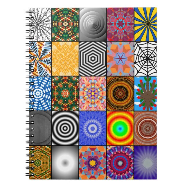 abstrakte Hintergrundabstrakte, schöne Farbe Notizblock (Vorderseite)