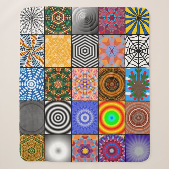 abstrakte Hintergrundabstrakte, schöne Farbe Sherpadecke (Vorderseite)