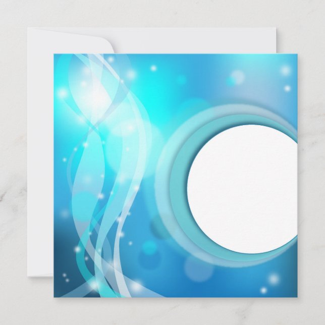 Abstrakte Hintergrundeinladung Einladung (Vorderseite)