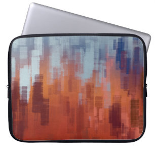 Abstrakte Hintergrundtextur. 2d Abbildung. Expr Laptopschutzhülle