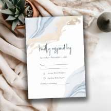 Abstrakte Hochzeit am Blue Beige Sea Beach