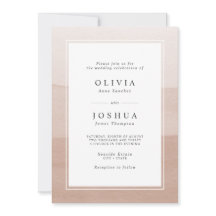 Abstrakte Hochzeit mit Wasserfarbe