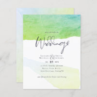 Abstrakte Hochzeitsreise mit dem Wasserhahn zu gün