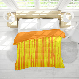 Abstrakte Holztextur Orange und Gelb