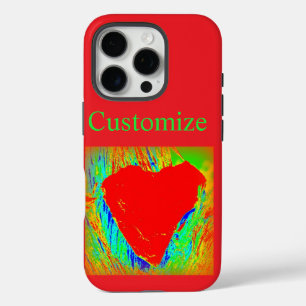abstrakte Hörer iPhone 16 Pro Hülle
