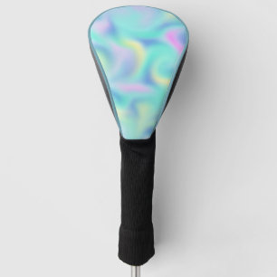 Abstrakte Hübsche Pastell-Wirbel Muster Golf Headcover