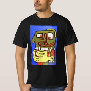 Abstrakte Hundewand T-Shirt
