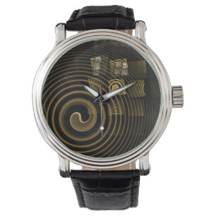 Abstrakte Hypnose Armbanduhr