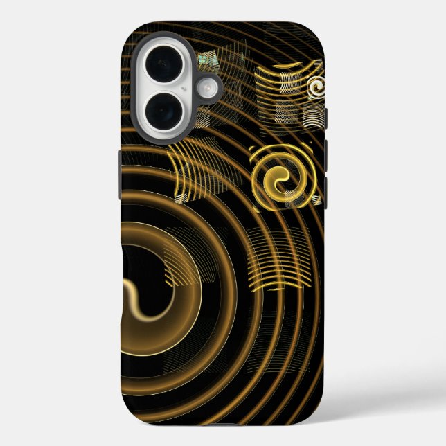 Abstrakte Hypnose Case-Mate iPhone Hülle (Rückseite)