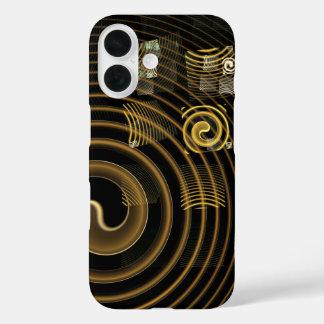 Abstrakte Hypnose iPhone 16 Hülle
