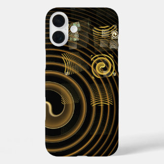 Abstrakte Hypnose iPhone 16 Plus Hülle