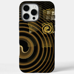 Abstrakte Hypnose iPhone 16 Pro Max Hülle