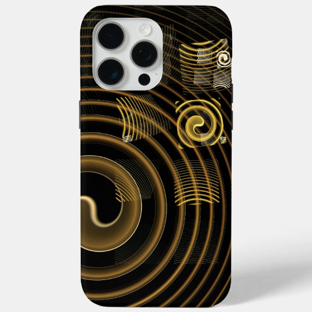 Abstrakte Hypnose Case-Mate iPhone Hülle (Rückseite)