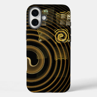 Abstrakte Hypnose iPhone 16 Plus Hülle