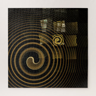 Abstrakte Hypnose Puzzle