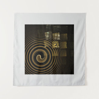 Abstrakte Hypnose Wandteppich