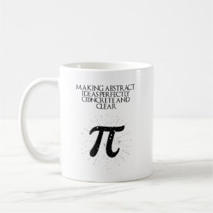 Abstrakte Ideen perfekt konkret klar Mathe Kaffeetasse