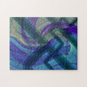 Abstrakte Industrieumgebung Puzzle