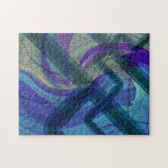 Abstrakte Industrieumgebung Puzzle (Horizontal)