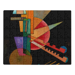 Abstrakte Interpretation von Wassily Kandinsky Puzzle