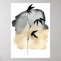 Abstrakte japanische Kunst