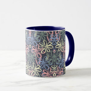abstrakte Kaffee-Tasse Tasse