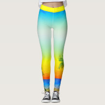 Abstrakte Karibik Tropical Sky Seascape Szene