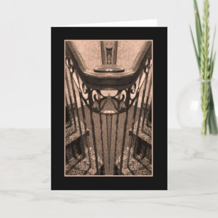 Abstrakte Karte der antiken Treppe