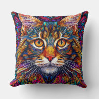 Abstrakte Katze-Illustration