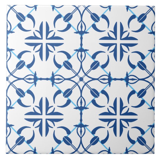 Abstrakte Keramik Fliese (Vorderseite)