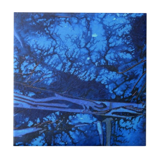 Abstrakte Keramik Tile Fliese (Vorderseite)