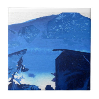 Abstrakte Keramik Tile Fliese