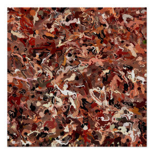 Abstrakte Kiefernnadeln Poster