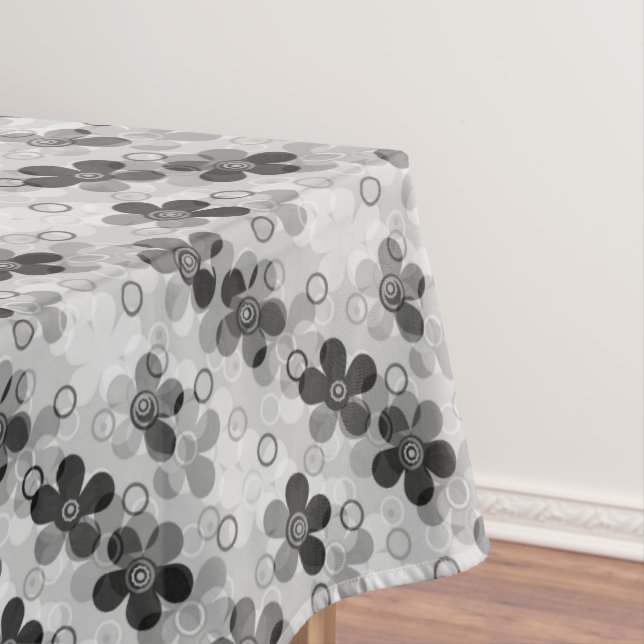 Abstrakte Kinder niedlich Cartoon Blume Blumenstra Tischdecke (Beispiel)