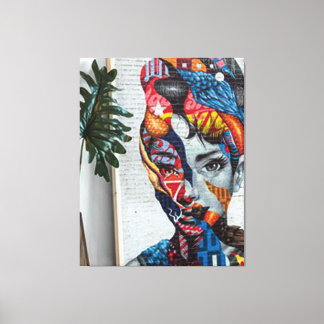 Abstrakte klassische Kunstform Leinwanddruck