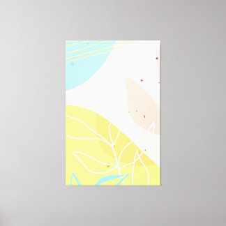 Abstrakte klassische Kunstform Leinwanddruck