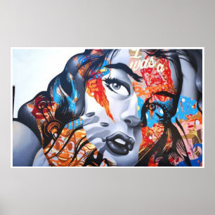 Abstrakte klassische Kunstform Poster